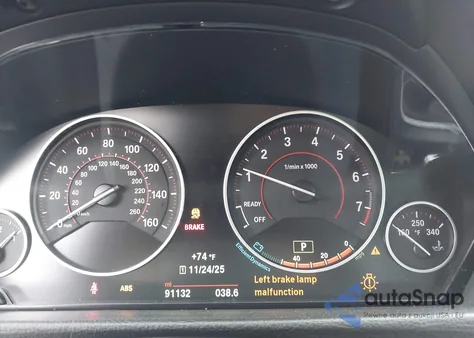 2015 BMW 328I from USA, damaged, VIN WBA3A5G57FNS84261